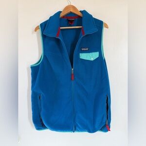 Patagonia Men's Lightweight Synchilla Snap-T Retro Style Vest Size Large